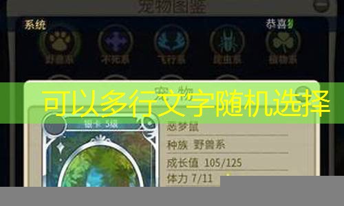 魔力宝贝宠物档位越高越好吗