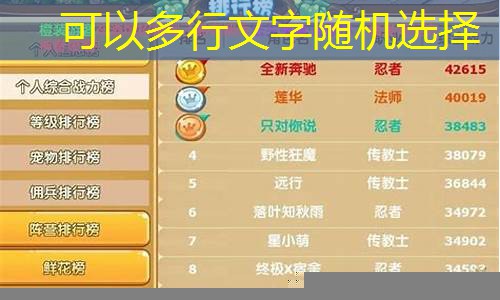 《魔力宝贝》榜上争风云——风云榜