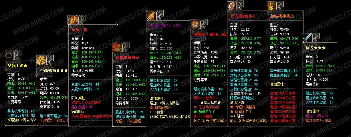 私服极品装备免费送，让你霸气侧漏！